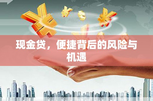 贵州现金贷，便捷背后的风险与机遇