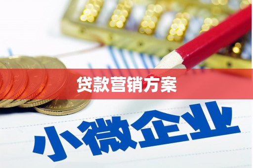 贵州贷款营销方案