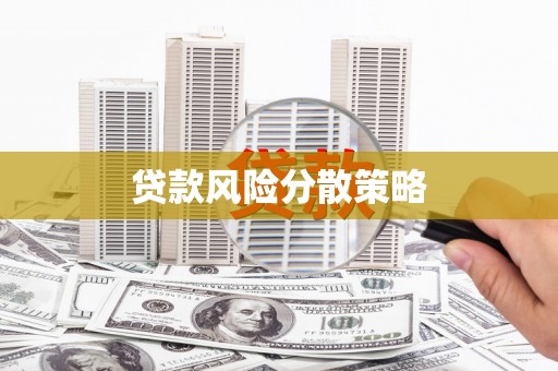 贵州贷款风险分散策略