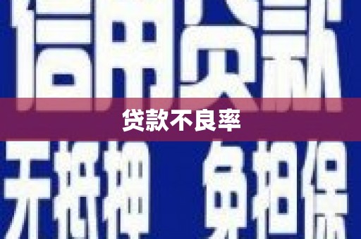 贵州贷款不良率