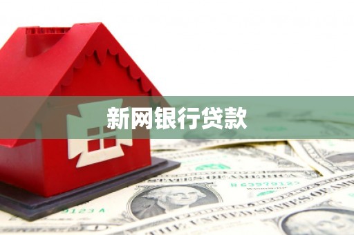 贵州新网银行贷款
