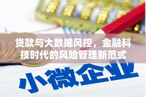 贵州贷款与大数据风控，金融科技时代的风险管理新范式