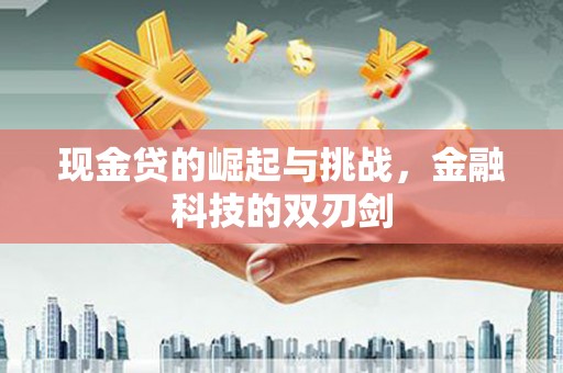 贵州现金贷的崛起与挑战，金融科技的双刃剑