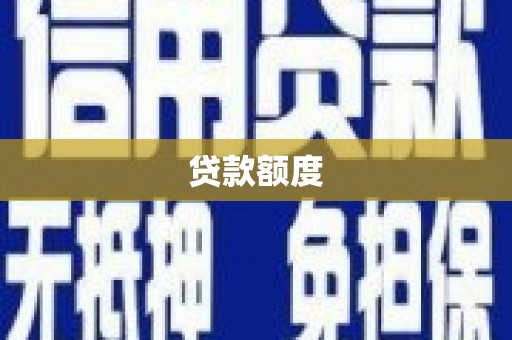 贵州贷款额度