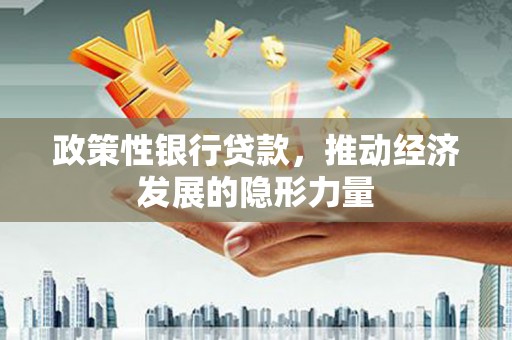 贵州政策性银行贷款，推动经济发展的隐形力量
