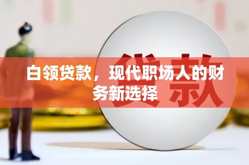 贵州白领贷款，现代职场人的财务新选择