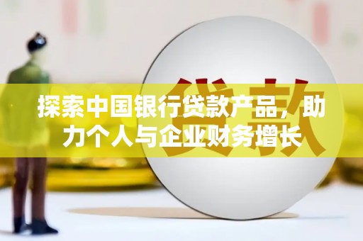贵州探索中国银行贷款产品，助力个人与企业财务增长