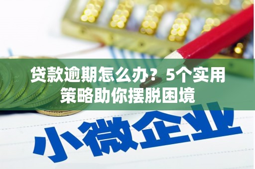 贵州贷款逾期怎么办？5个实用策略助你摆脱困境