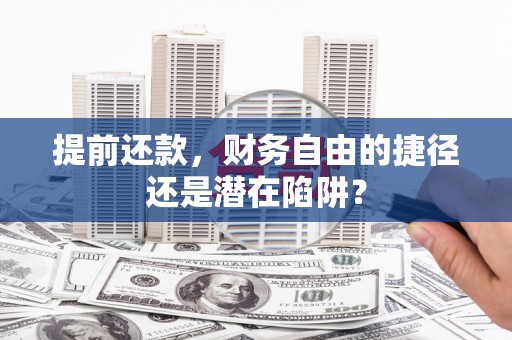 贵州提前还款，财务自由的捷径还是潜在陷阱？
