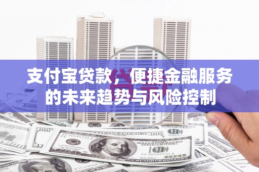 贵州支付宝贷款，便捷金融服务的未来趋势与风险控制