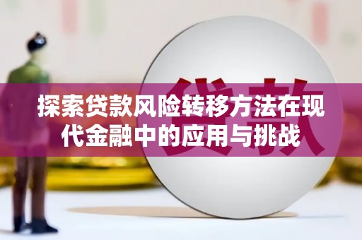 贵州探索贷款风险转移方法在现代金融中的应用与挑战