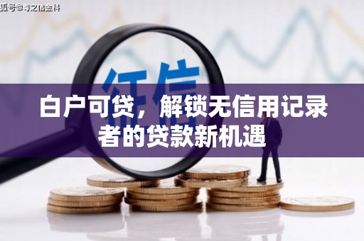 贵州白户可贷，解锁无信用记录者的贷款新机遇