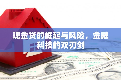 贵州现金贷的崛起与风险，金融科技的双刃剑