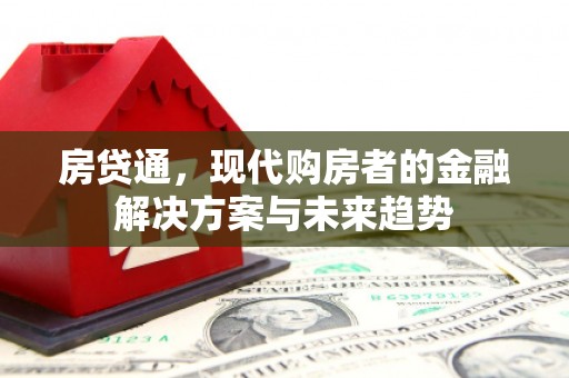 贵州房贷通，现代购房者的金融解决方案与未来趋势