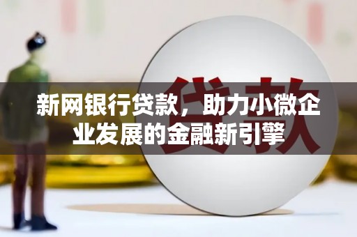 贵州新网银行贷款，助力小微企业发展的金融新引擎