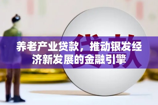 贵州养老产业贷款，推动银发经济新发展的金融引擎