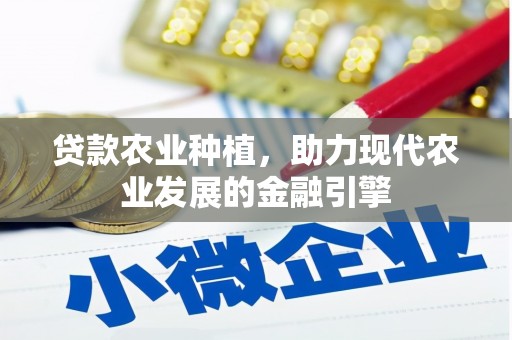 贵州贷款农业种植，助力现代农业发展的金融引擎