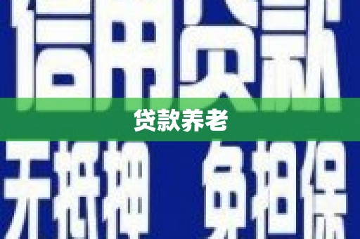 贵州贷款养老