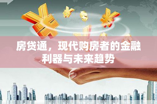 贵州房贷通，现代购房者的金融利器与未来趋势