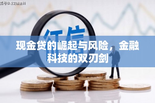 贵州现金贷的崛起与风险，金融科技的双刃剑