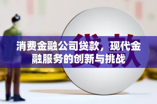 贵州消费金融公司贷款，现代金融服务的创新与挑战