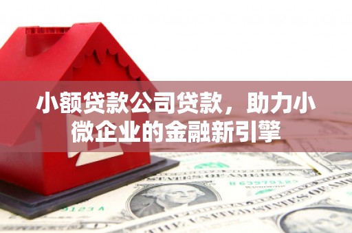 贵州小额贷款公司贷款，助力小微企业的金融新引擎