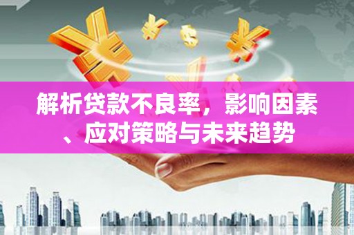 贵州解析贷款不良率，影响因素、应对策略与未来趋势