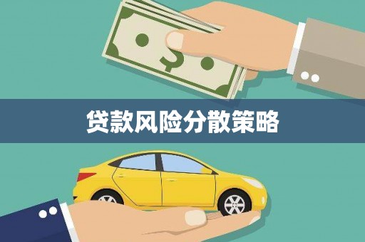 贵州贷款风险分散策略