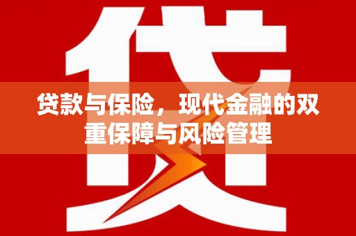 贵州贷款与保险，现代金融的双重保障与风险管理