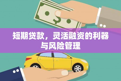 贵州短期贷款，灵活融资的利器与风险管理