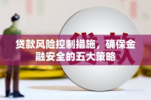 贵州贷款风险控制措施，确保金融安全的五大策略