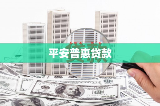 贵州平安普惠贷款