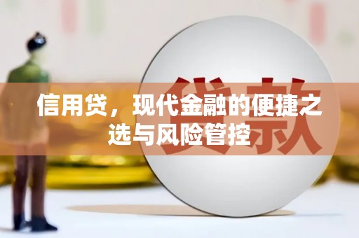 贵州信用贷，现代金融的便捷之选与风险管控