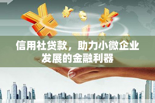 贵州信用社贷款，助力小微企业发展的金融利器
