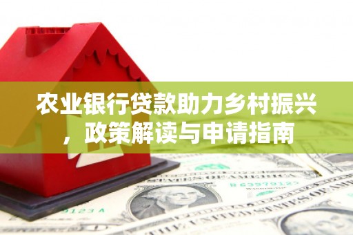 贵州农业银行贷款助力乡村振兴，政策解读与申请指南